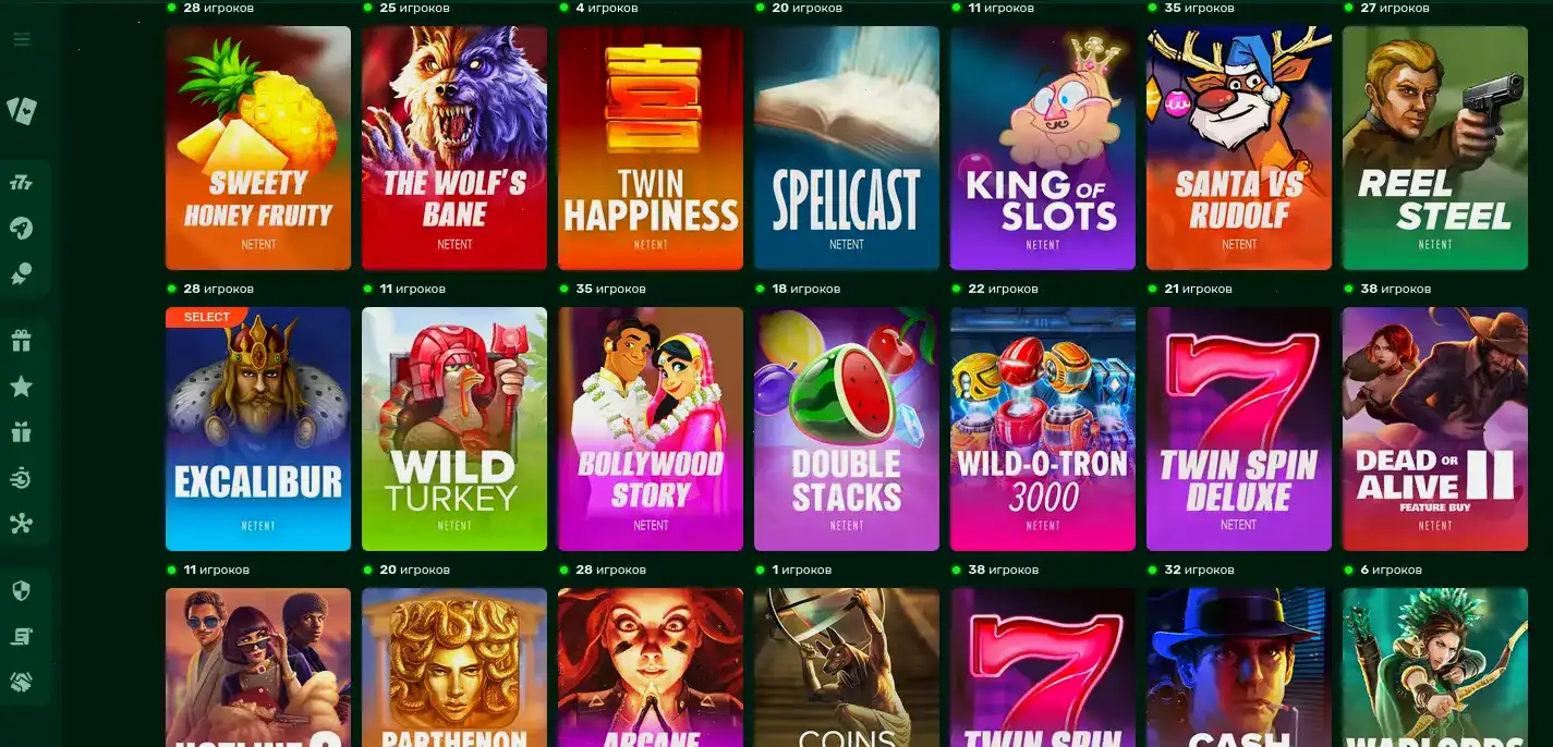 Мобильная версия General Casino на телефоне